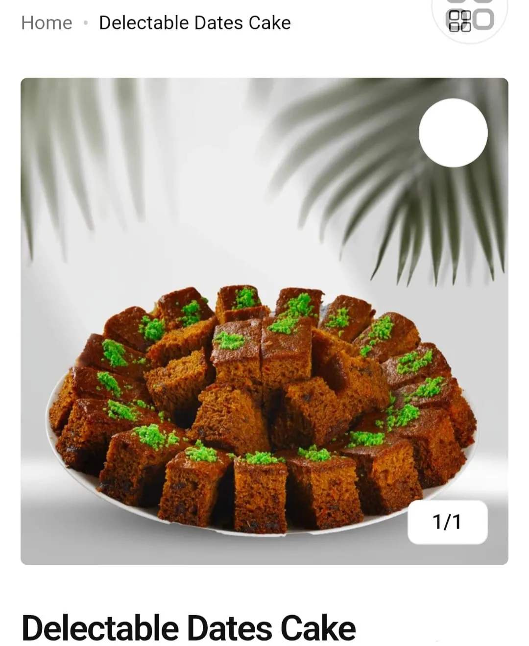 Arabic Sweets (Chocola Paris)